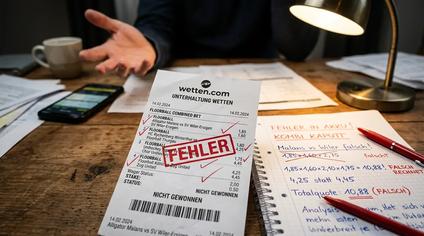 Häufige Fehler bei Floorball Kombiwetten – typische Fallen beim Aufbau von Akkumulatoren und wie man sie vermeidet