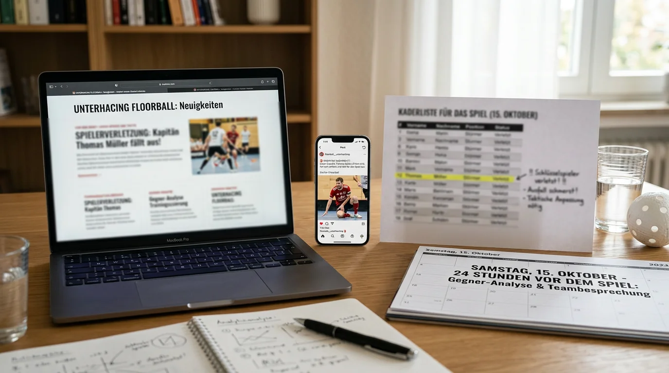 Recherche von Floorball Teaminfos vor Kombischein Abgabe – warum fehlende Kaderneuigkeiten Scheine scheitern lassen