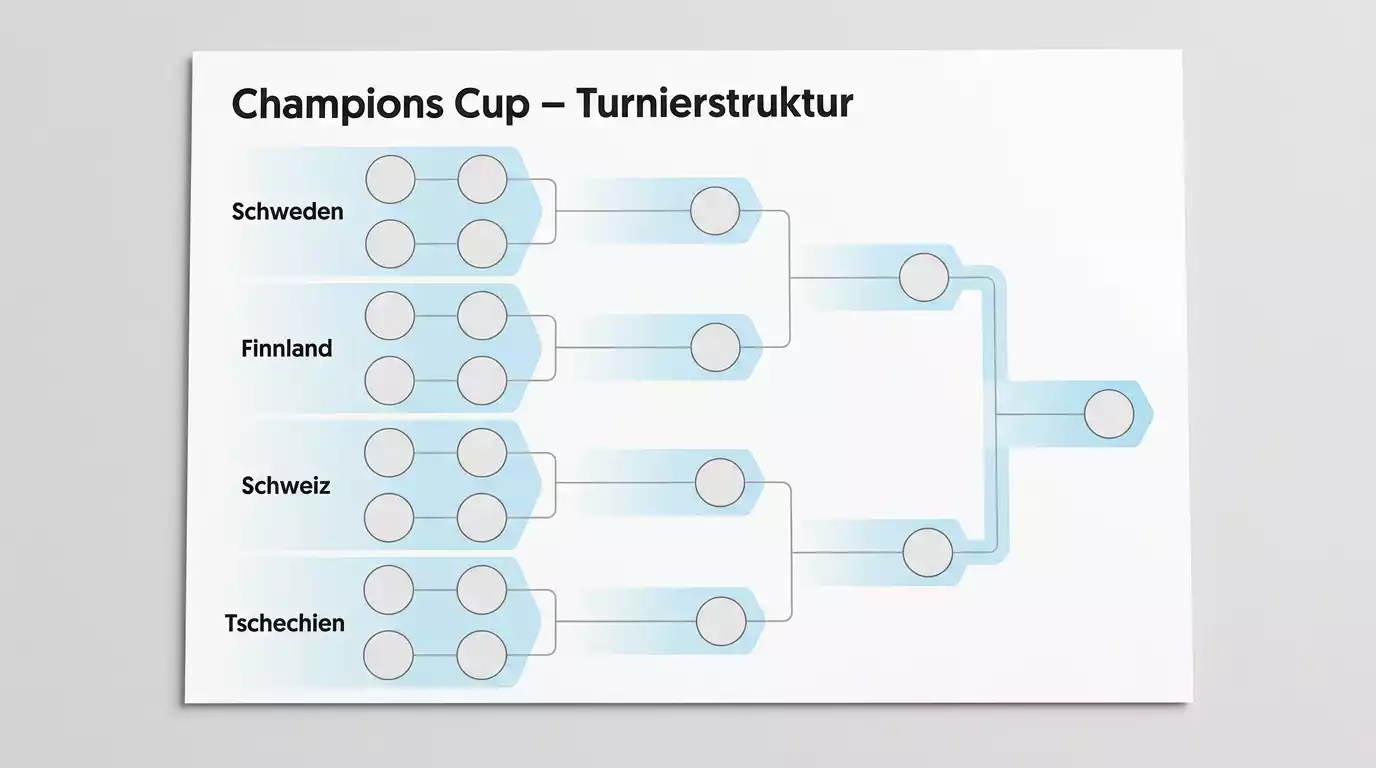 IFF Champions Cup Format – Teilnehmer und Turnierstruktur im europäischen Floorball