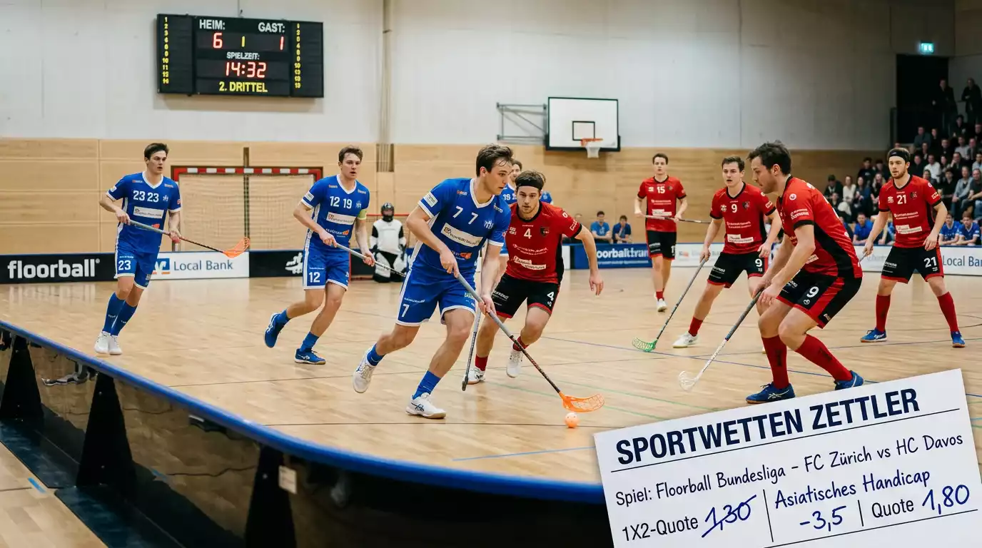 Handicap-Wetten bei Floorball-Favoriten – Wie man niedrige 1X2-Quoten durch Handicap verbessert