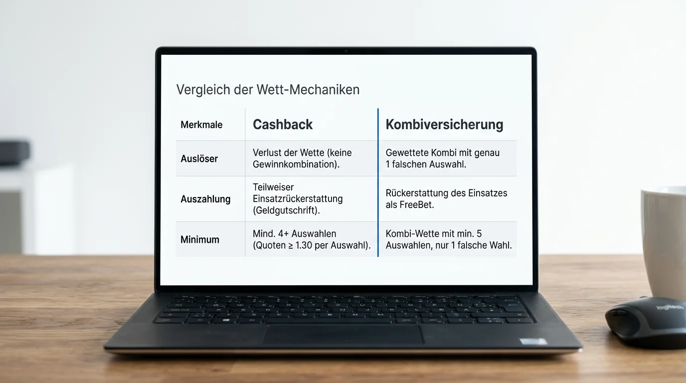 Direktvergleich Cashback vs Kombiversicherung für Floorball Kombitipper – Vor- und Nachteile im Überblick