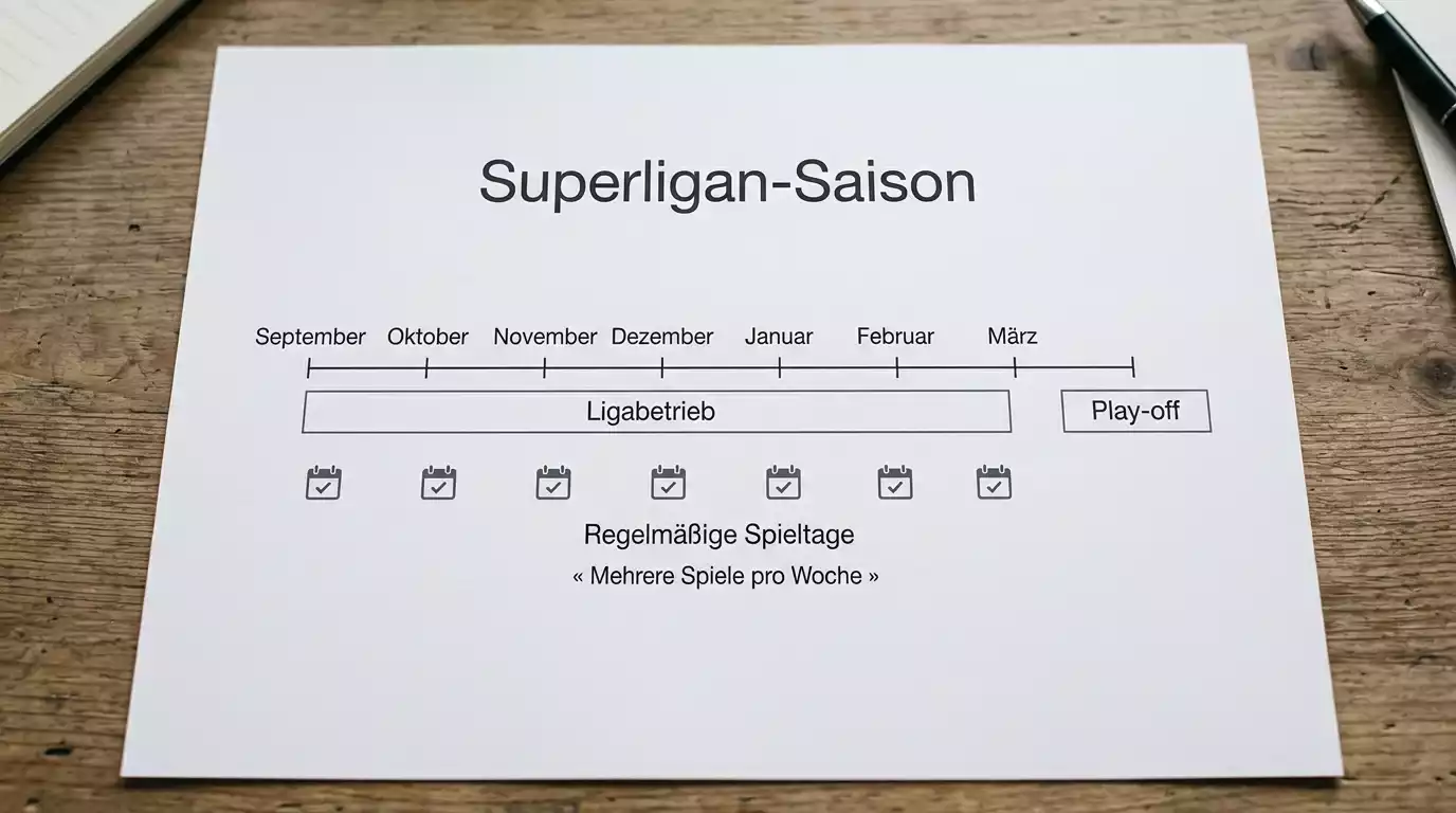 Saison-Übersicht der schwedischen Floorball-Superligan für Wetter und Kombi-Tipper