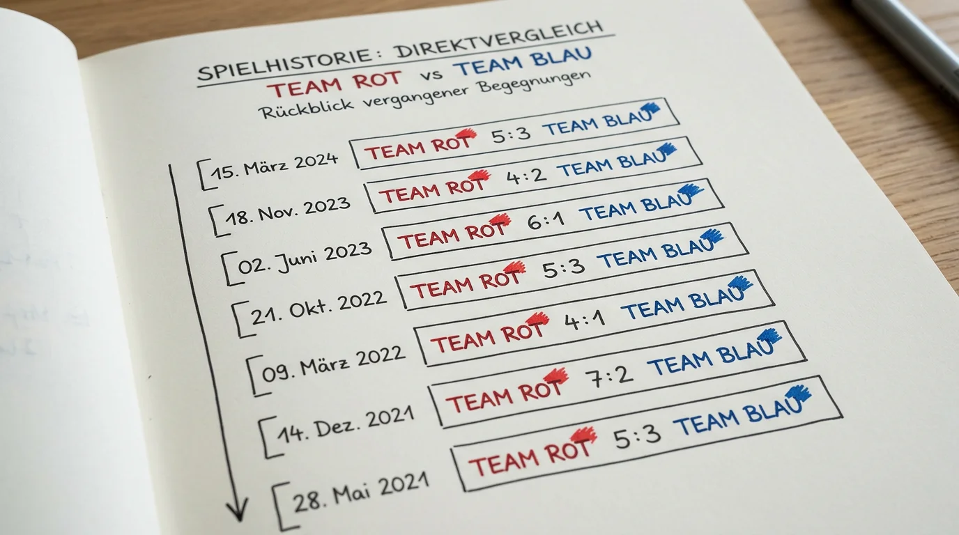 Head to Head Daten für Floorball Kombiwetten – direkte Vergleichsstatistiken zwischen Superligan Teams analysieren