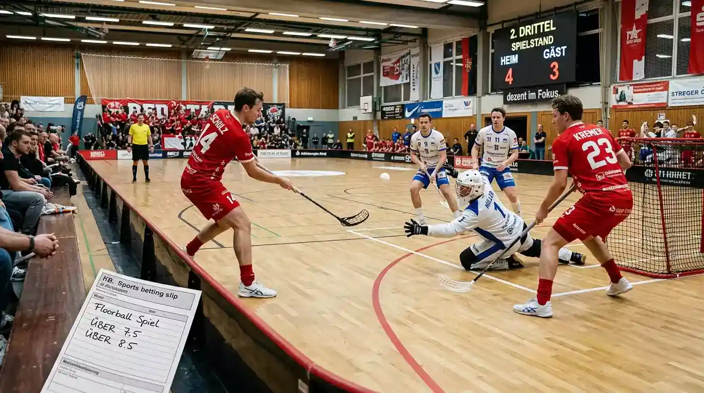 Floorball Über/Unter Kombiwetten – Toremarkt-Analyse mit Linien 5.5 bis 10.5 für deutsche Tipper