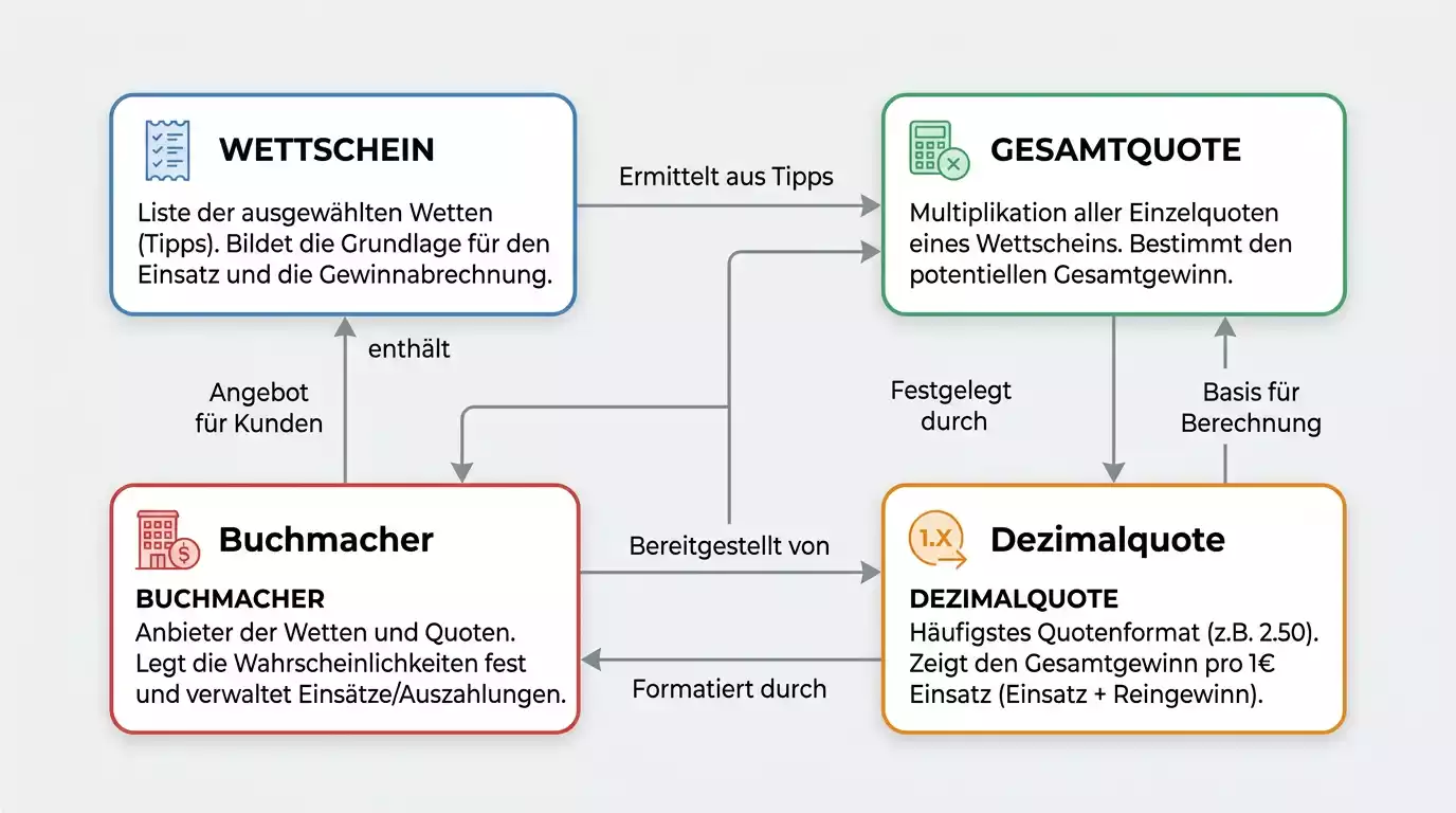 Grafische Erklärung von Wettquoten und Grundbegriffen für Floorball-Sportwetten-Einsteiger