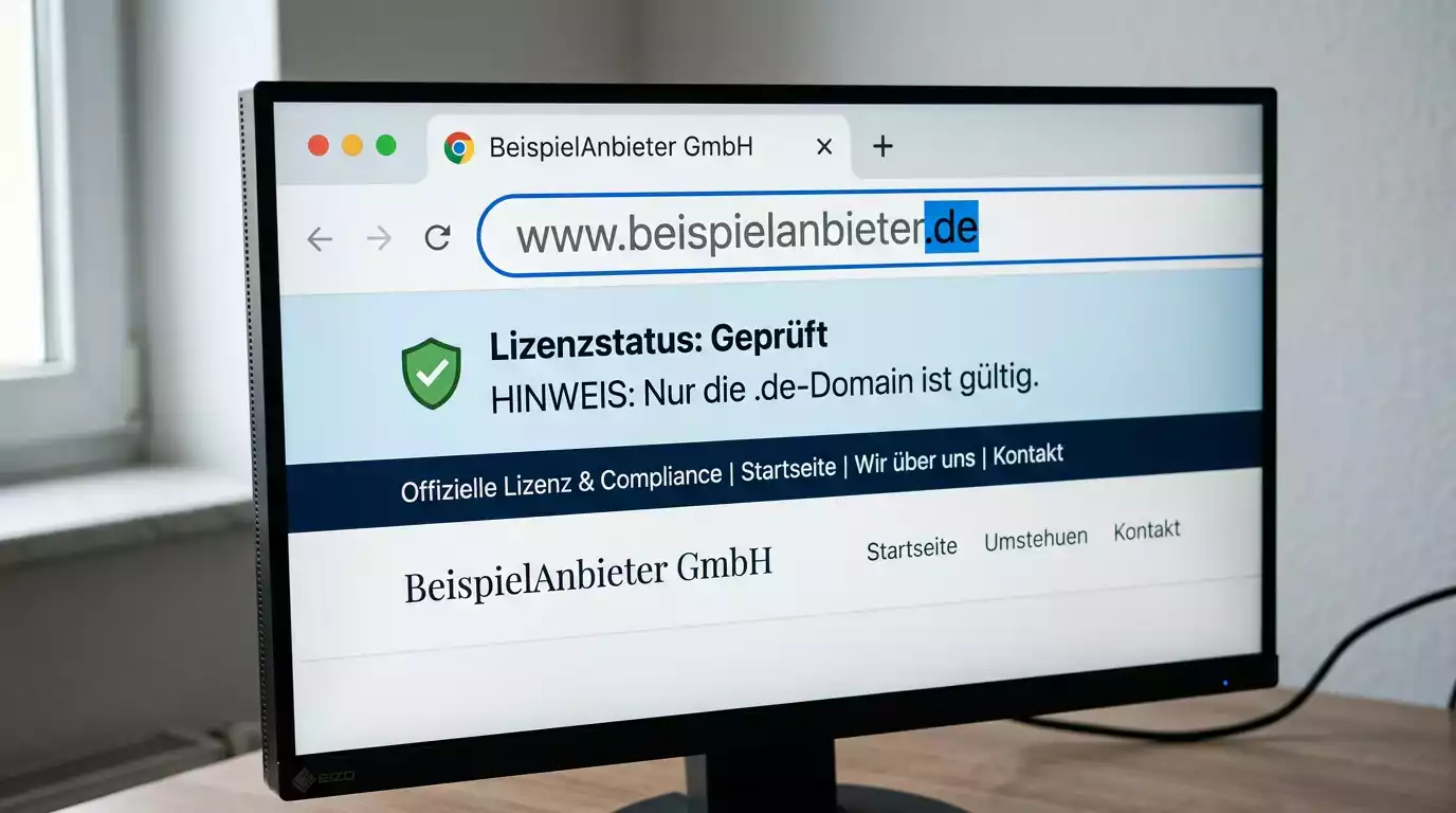 Floorball-Wettanbieter mit .de-Domain – Pflichtmerkmal für GGL-Lizenzierung in Deutschland