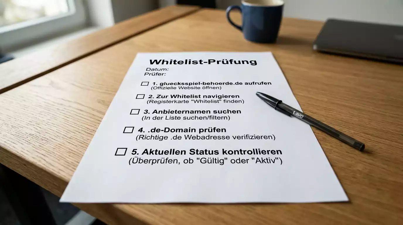 GGL-Whitelist-Prüfung für Floorball-Wettanbieter – Schritt für Schritt zum lizenzierten Buchmacher