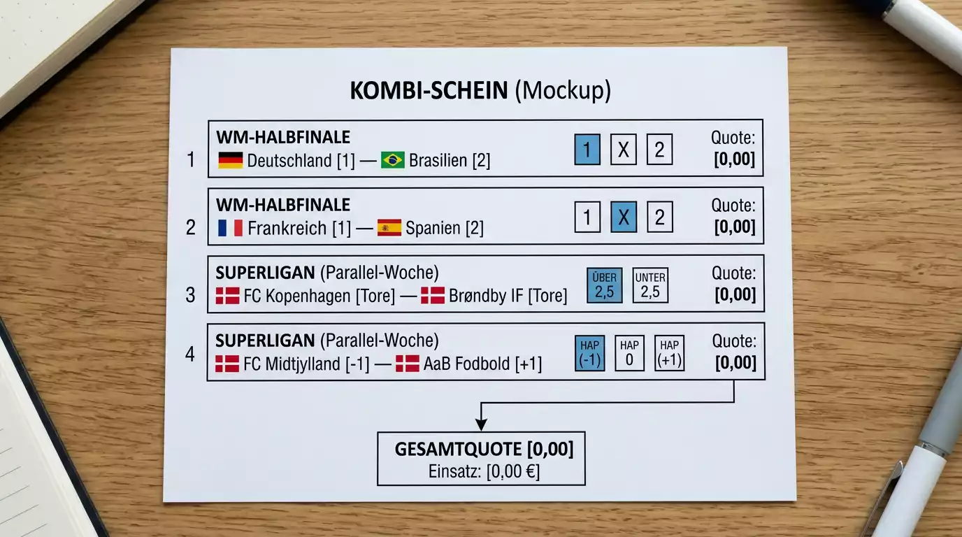 WM-Kombi-Strategie für Floorball – gemischter Schein aus WM-Spielwetten und Superligan-Auswahlen