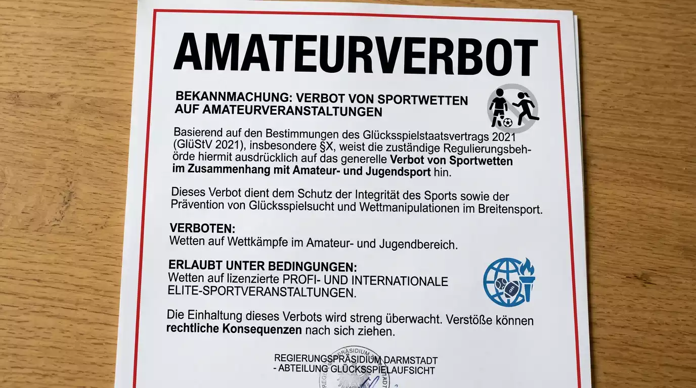 Amateurliga-Wettverbot GlüStV 2021 – Auswirkungen auf deutsche Floorball-Ligen und erlaubte Märkte